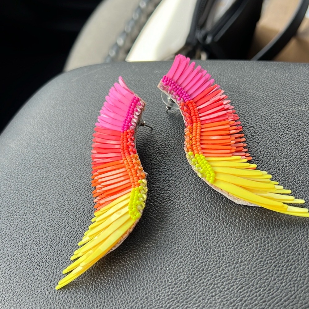 Mignonne Gavaigann earrings. Mint condition. Only worn once! Gave $235